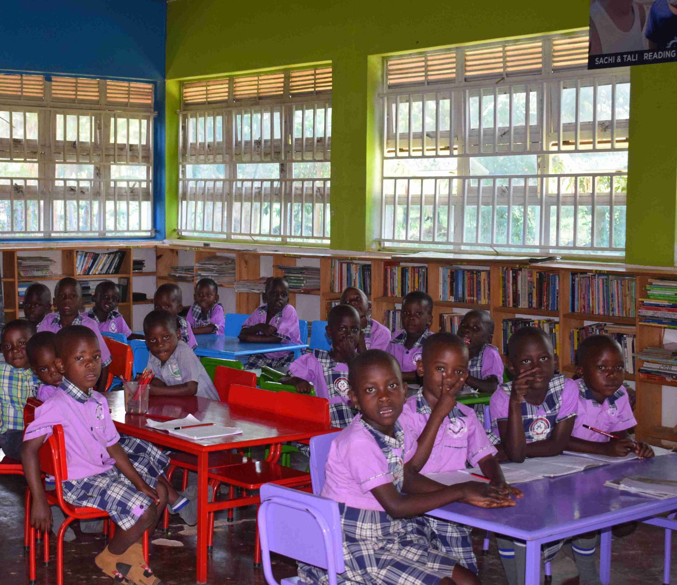 Learners at Hope for Youth School